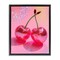Stupell Industries Double Disco Cherries Black Framed Floater Canvas Wall Art, design by Creative Studio